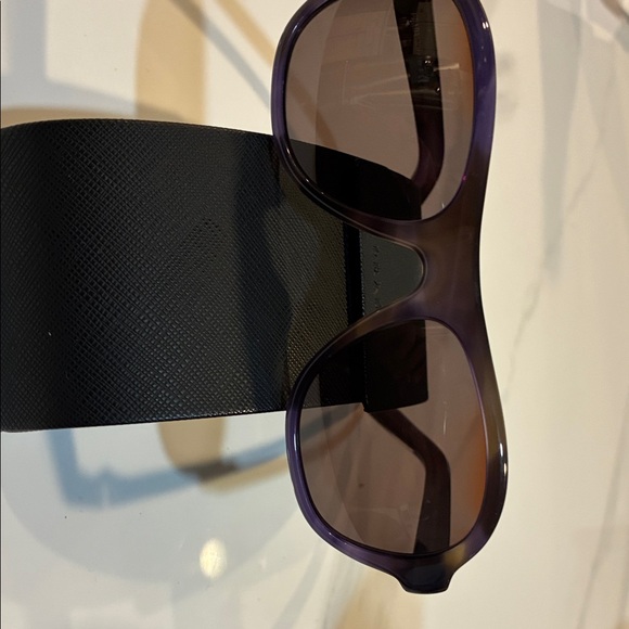 Prada Accessories - Prada Dark Purple Sunglasses